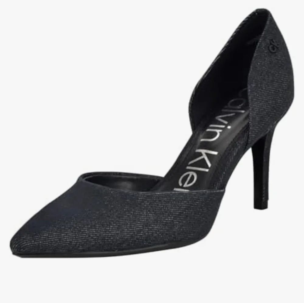 BRAND NEW CALVIN KLEIN D'ORSAY  POINTED TOE HEELS PUMP